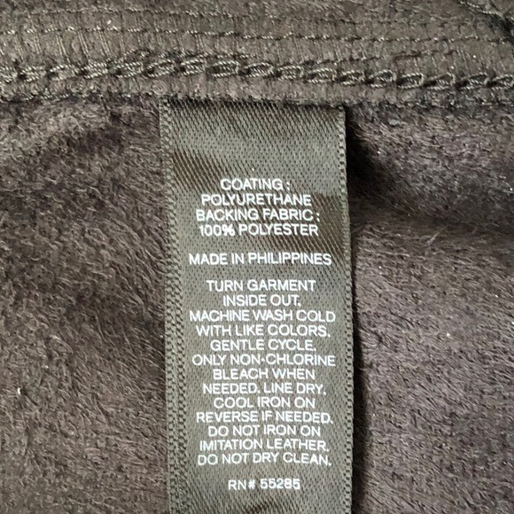 Express Faux Leather Mini Skirt - Picture 8 of 8